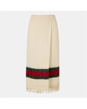Gucci Wrap Skirt - White