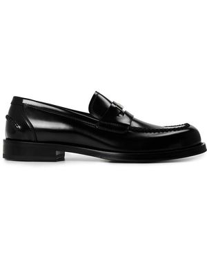 Dolce & Gabbana Dg Derbies Stch Loaf Sn63 - Black
