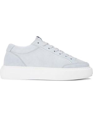 Cleens Minimalist Leather Luxor Trainers - White