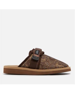 Suicoke Zavo Cab Mules - Brown