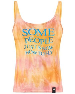 Palm Angels X Hi Ibiza Tie Dye Tank - Orange