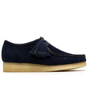 Clarks Wallabee Shoes - Blue