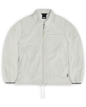 Rains Mito Overshirt - White