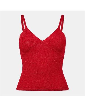 Asta Resort Carolina Lightweight Cami Top - Red