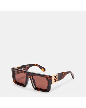 Off-White c/o Virgil Abloh Uv Protection Square Sunglasses - Pink