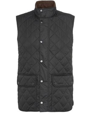 Barbour Lowerdale Diamond-Quilted Gilet - Blue