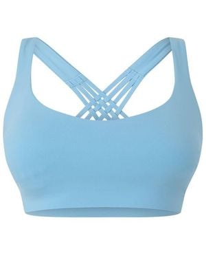 lululemon Strappy Medium Impact Sports Bra - Blue