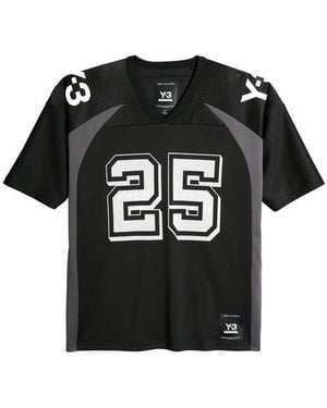 Y-3 X Neighborhood Football Shirt - Black