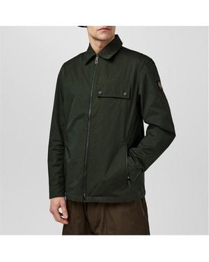 Belstaff Water-Repellent Gabardine Overshirt - Green