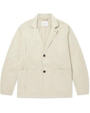 Albam Poplin Blazer - White