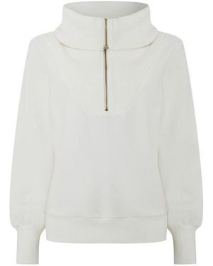 Varley Vine Half-Zip Pullover - White