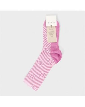 Gucci Knee High Socks - Pink