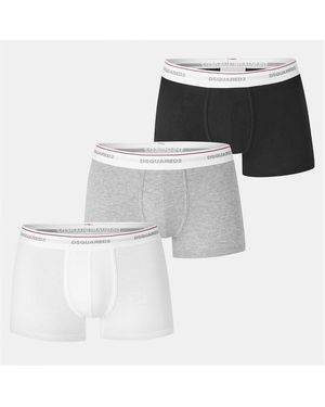 DSquared² 3 Pack Boxer Briefs - Multicolour