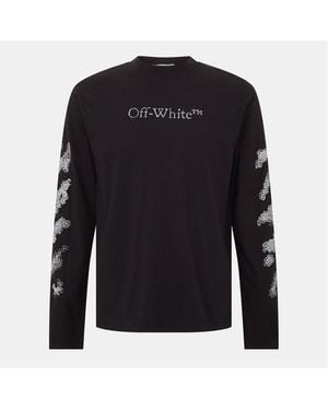 Off-White c/o Virgil Abloh Off Skate Ls Tee - Black