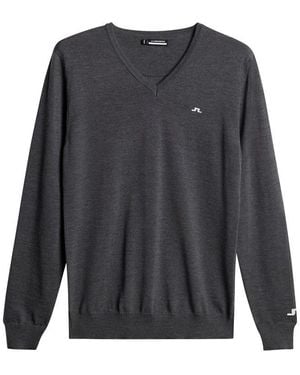 J.Lindeberg Junior.Lind Lymn Knitted Crew Neck Jumper - Grey