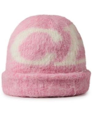 Cole Buxton Cole Alpaca Beanie - Pink