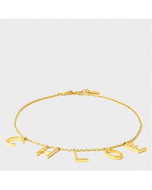 Chloé Chain Necklaces - Metallic