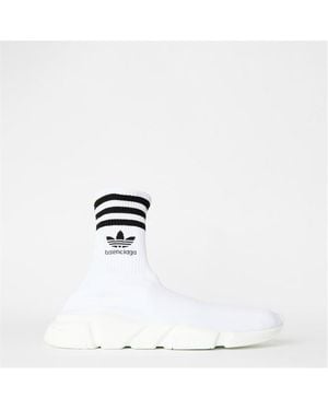 Balenciaga X Adidas Speed Trainers - White