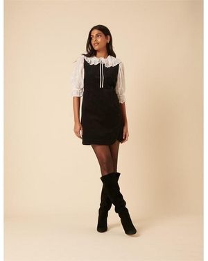 Nobody's Child Birch Pinafore Mini Dress - Natural