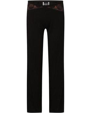 BOSS Peony Trousers 10269524 01 Pyjama Trouser - Black