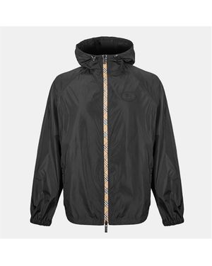 Burberry Burb Clapton Windbreaker - Grey