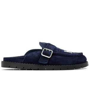 Duke & Dexter Mule Slippers - Blue