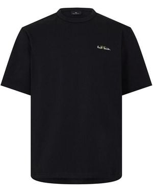 Paul Smith Drop Shoulder T-Shirt - Black