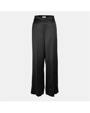 JOSEPH Sijon Wide Leg Trousers - Black