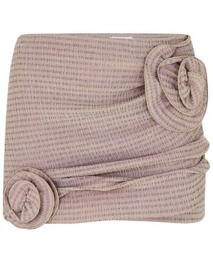 Magda Butrym Skirt 02 Mini - Grey