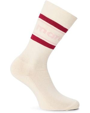 Isabel Marant Dona Trainer Socks - Pink