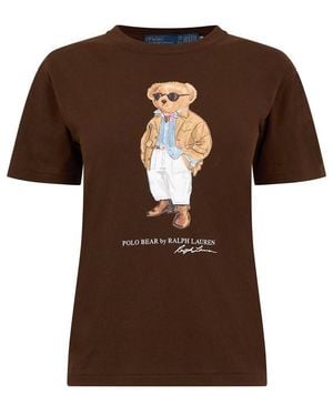 Polo Ralph Lauren Bear T-Shirt - Brown