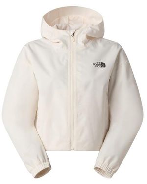 The North Face Quest Dryvent Mono Cropped Jacket - White