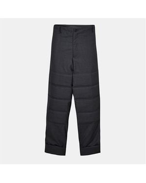 Yohji Yamamoto Cuffed Trousers - Grey