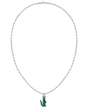 Lacoste Arthor Stainless Steel Necklace - Metallic