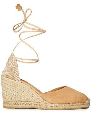Castañer Carina Wedge Sandal - Metallic