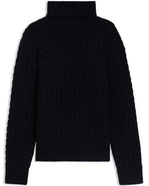 BOSS Hbb Herrero Wool Crew Neck Jumper - Black
