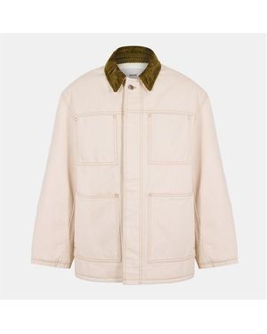 Ami Paris Ami Worker Jkt Sn54 - Natural