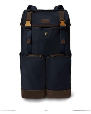 Polo Ralph Lauren Suede Trim Large Backpack - Blue
