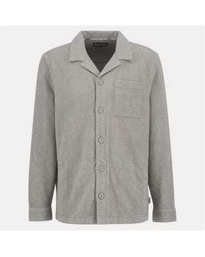 Barbour B.Li Waffle Overshirt - Grey