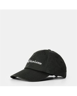 Polo Ralph Lauren Text Classic Sport Cap - Black