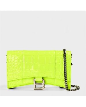 Balenciaga Bal Wallet - Yellow