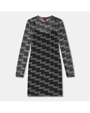 HUGO Nelonie Mini Dress - Black