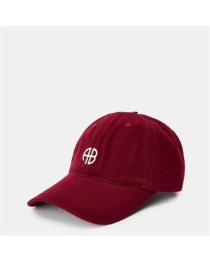 Anine Bing Jeremy Baseball Cap - Red
