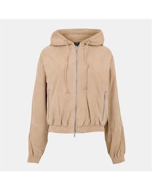 Represent Oblivion High-Quality Leather Tailored Fit Jacket - Natural