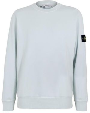 Stone Island Stone Lw Flc Swt Sn62 - Blue