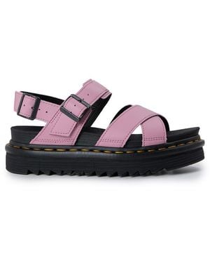 Dr. Martens Voss Ii Flatform Sandals - Purple