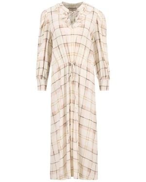 Barbour Asker Midi Dress - Natural