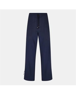 Maison Margiela Double Breasted Suit Trousers - Blue