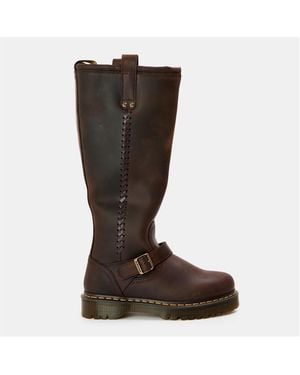 Dr. Martens Anistone Knee High Boot - Brown