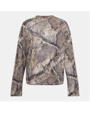 Represent Rep Real Tree Ls T Sn54 - Grey